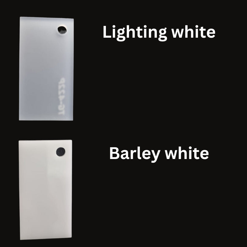 Toilet acrylic cover and LED