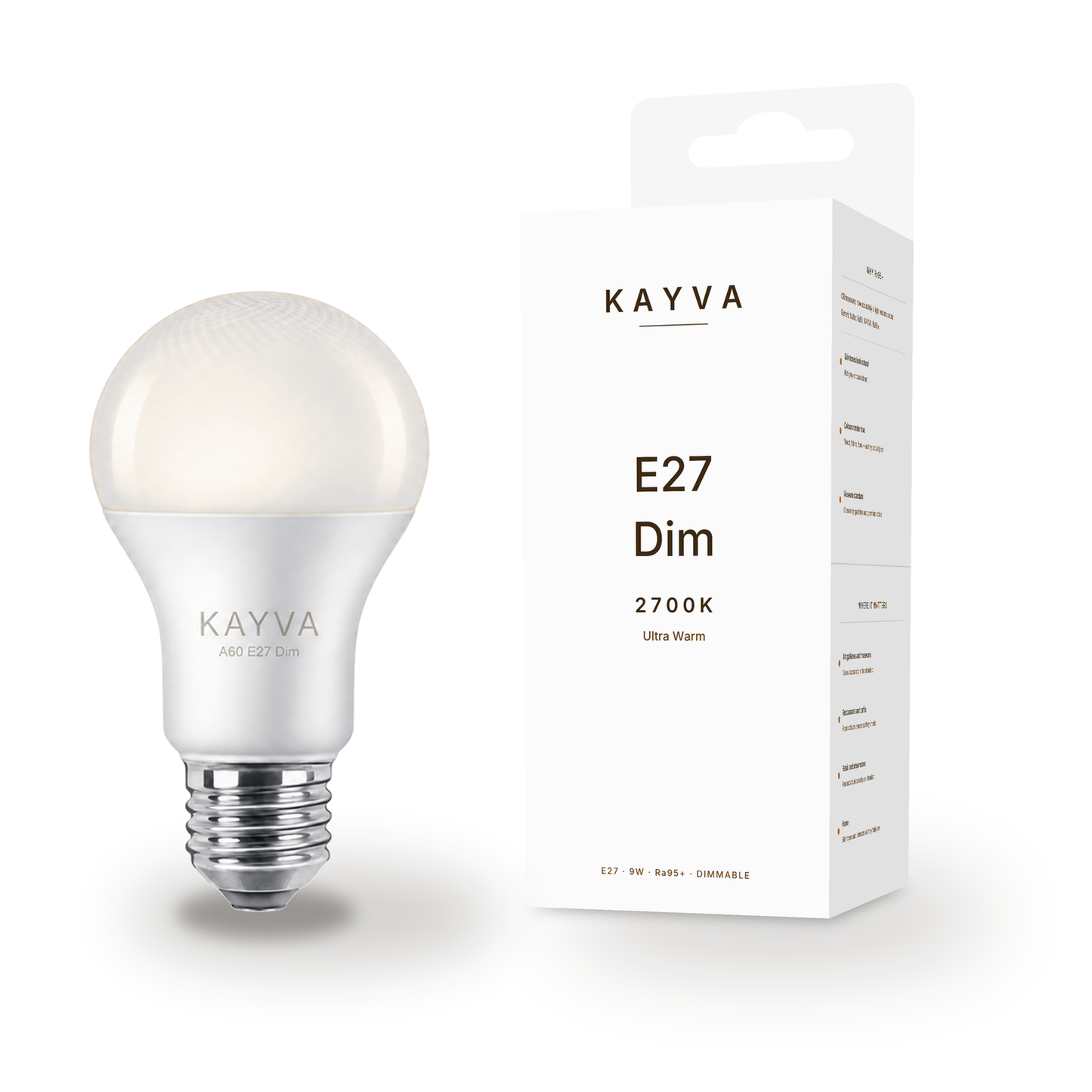 KAYVA E27 Dim
